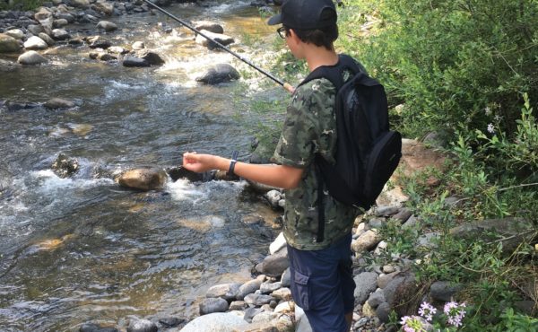 stage de pêche à la truite
