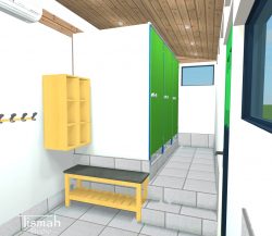 EdlN - Tiny Sanitaires - Intérieur - Vue depuis le lavabo